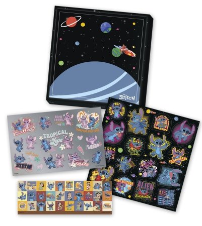 TOTUM DISNEY STITCH uzlīmju komplekts, 700055 