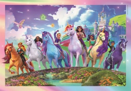 CLEMENTONI puzle Unicorn Academy, 104 gab., 25091 