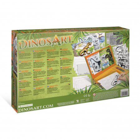 DINOSART radošuma komplekts Tracing Light Pad, 15151 15151