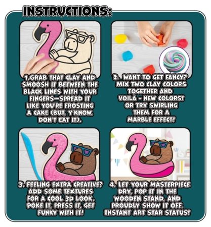 SPLAT PLANET modelīna komplekts, Kapibara, SP40978 