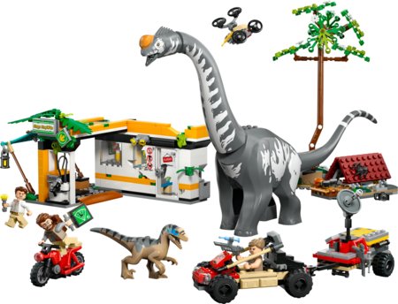 76973 LEGO® Jurassic World™ Plēsēja un titanozaura izsekošanas misija 
