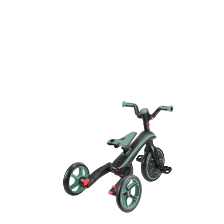 GLOBBER skrejritenis Explorer Trike 4in1, zaļš, 732-104 