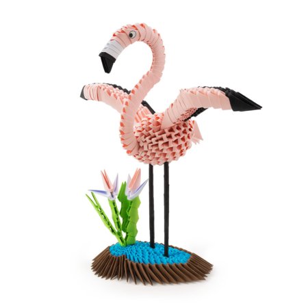 ORIGAMI 3D komplekts Flamingo, 2572 