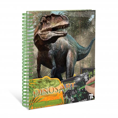DINOSART radošuma komplekts Scratch & Sketch, 15201 15201