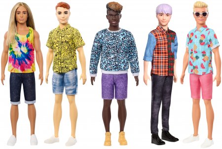 BARBIE Fashionistas lelle Kens, 3asst, DWK44 