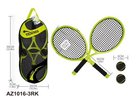 AJ SPORTZ rakešu komplekts, AZ1016-3RK 