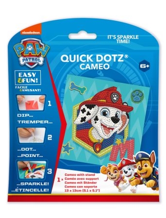 "DIAMOND DOTS radošs dimanta gleznas komplekts ""Paw Patrol Marshall"", DTZ5.020" DTZ5.020