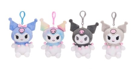 HELLO KITTY Kuromi plīša atslēgu piekariņš, 10 cm, asort., 3279D 