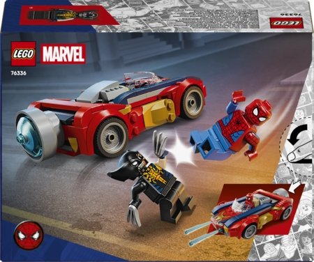 76336 LEGO® ǀ Marvel Zirnekļcilvēka auto pret Saindēto Vilknadzi 