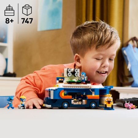 77006 LEGO® Sonic the Hedgehog™ Sonic komandas busiņš – komandcentrs 