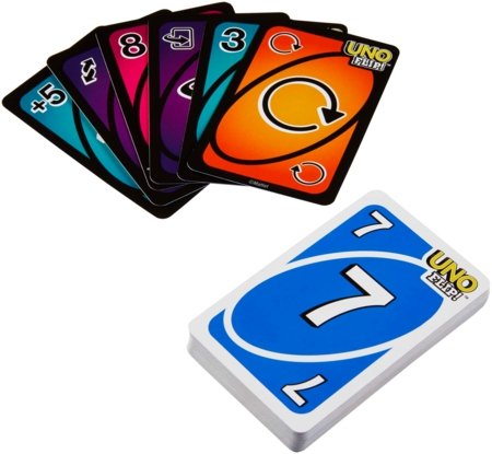 MATTEL GAMES UNO spēle ar divpusējām kārtīm, GDR44 