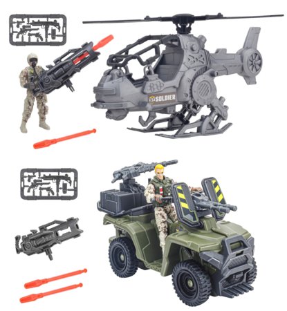SOLDIER FORCE militārais komplekts Perimeter Patrol, sortiments, 545363 