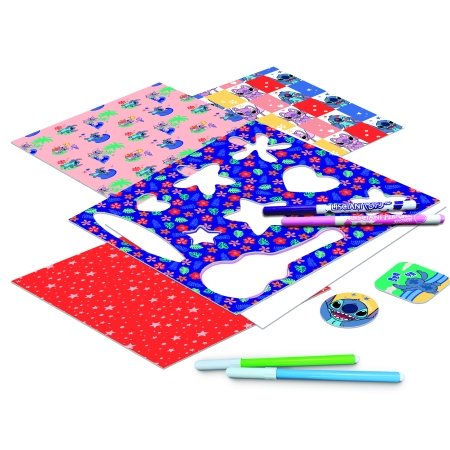 STITCH zīmēšanas komplekts ar gaismu, 107582 