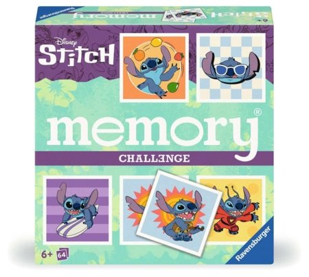 RAVENSBURGER atmiņas spēle Disney Stitch 64 cards, 24697 