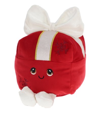 KEEL TOYS Plīša Ziemassvētku dāvana 12 cm, EX3927 