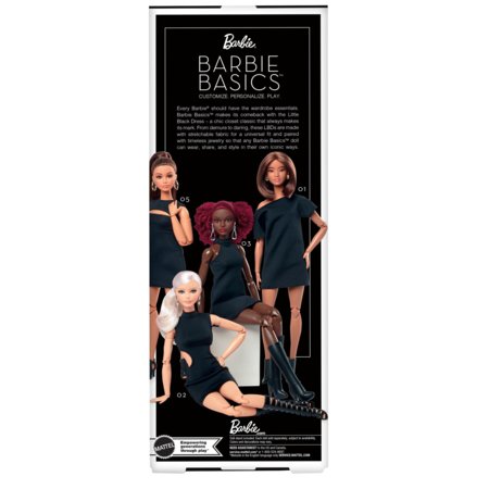 BARBIE Basics lelle ar brūniem matiem, JBH73 