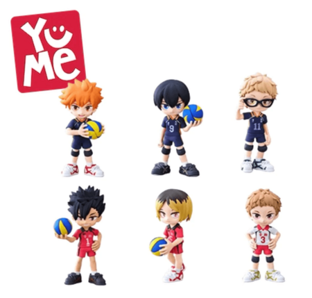 YUME Haikyu anime figūras blind box, 11790 