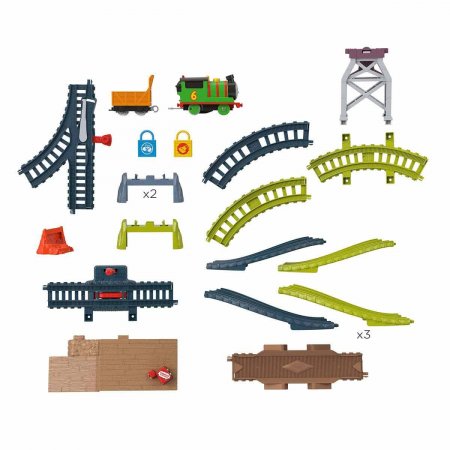THOMAS & FRIENDS kāpurķēžu komplekts ar motorizētu lokomotīvi, HGY78 HGY78