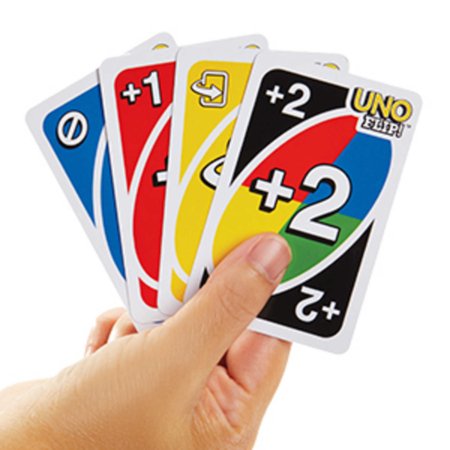 MATTEL GAMES UNO spēle ar divpusējām kārtīm, GDR44 