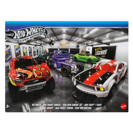 HOT WHEELS 1:64 sešu leģendāro modeļu komplekts, JLB24 