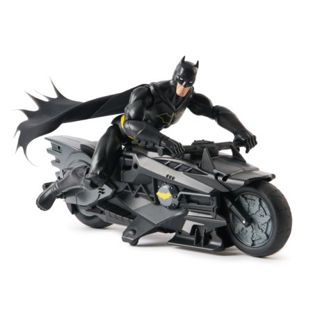 BATMAN tālvadības transportlīdzeklis ar figūriņu Betmens motocikls, 6072896 