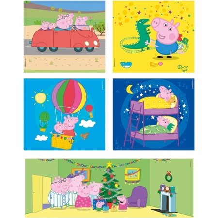 CLEMENTONI puzle Peppa Pig, 10in1, 20271 