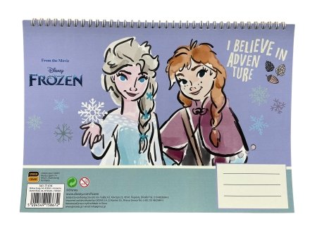 FROZEN A4 Sketchbook 40 sheets, 341-71416 