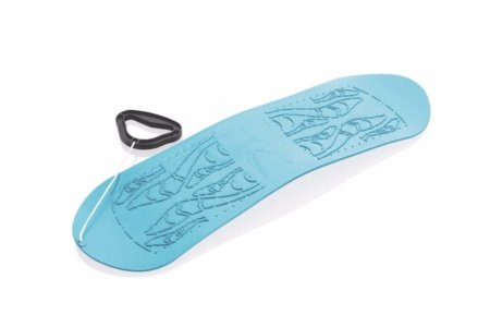 PLASTKON snovborda dēlis SKYBOARD, gaiši zils, 4110627016 
