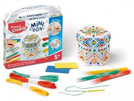 MAPED MINI BOX amatniecības komplekts Aušanas kaste, 3154149070336 3154149070336
