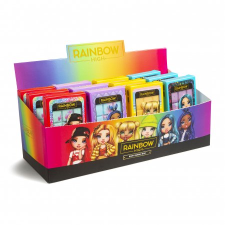 RAINBOW HIGH vannas burbuļbumba viedtālruņa kastē, 4 asst., 90-0004 90-0004