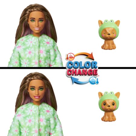 BARBIE Cutie Reveal kostīmu sērija suns un varde, HRK24 