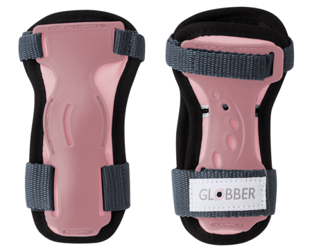 GLOBBER ceļu un elkoņu aizsargu komplekts, rozā, JUNIOR XS, 541-210 