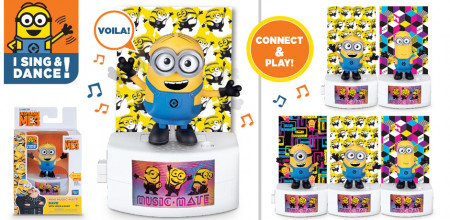 DESPICABLE ME runājoša figūriņa Music Mates, 20290 20290