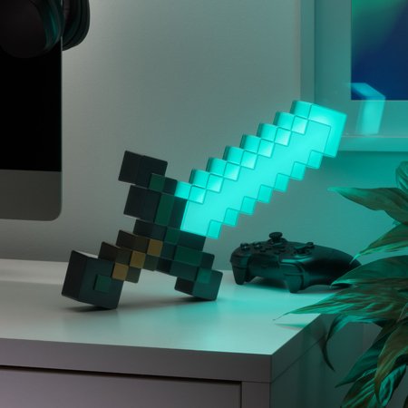 PALADONE MINECRAFT  lampa-Dimanta zobens, PP12711MCF 