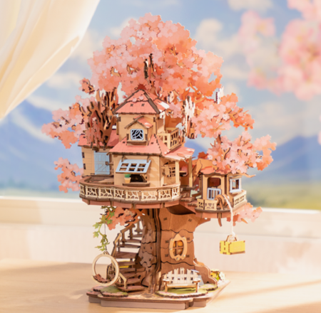 ROLIFE koka konstruktors Sakuru koka namiņš, TGS04 