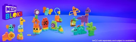 MEGA BLOKS Squeak n’ Chomp dino, HKN43 HKN43