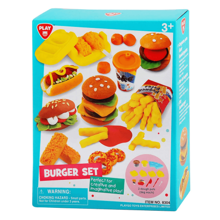 PLAYGO DOUGH burgeru komplekts, 8582 8304