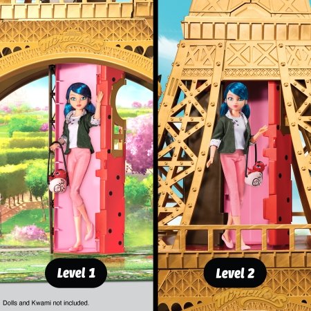 MIRACULOUS rotaļu komplekts Paris Heroez Playset, 50659 