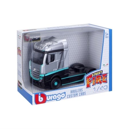 BBURAGO 1:43 hauler Custom Cabs, assort., 18-32200 18-32200