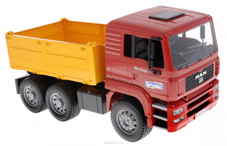 BRUDER MAN TGA Smagā celtniecības mašīna un Liebherr ekskavators, 2751 2751