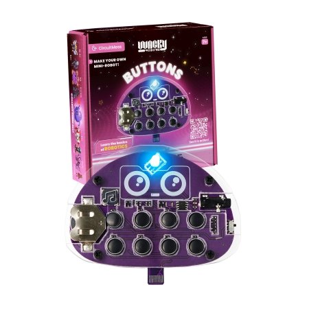CIRCUITMESS Wacky Robot izglītojošs STEM komplekts Buttons, CM-SA-BUTTONS 