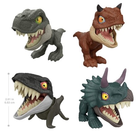 JURASSIC WORLD kodējošs dinosavrs, sortiments, JFC86 