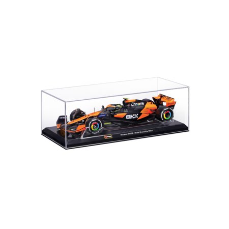 BBURAGO 1:24 automašīnas modelis ar displeja lodziņu F1 McLaren MCL38, 18-28033 