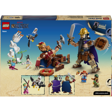 75644 LEGO® ONE PIECE Dorry pret Brogy – Mazā dārza milži 