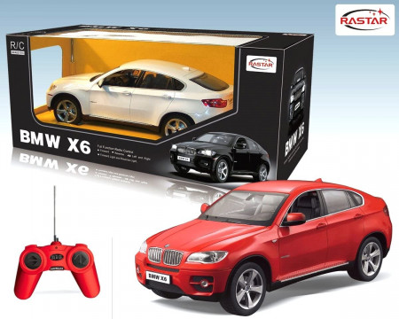 RASTAR rādiovadāms auto "BMW X6" 1:24, 31700 31700
