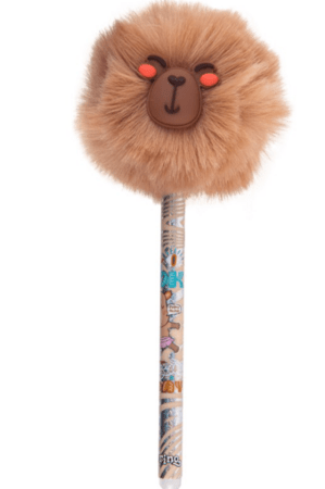 COLORINO dzēšama pūkaina lodīšu pildspalva Capybara, asort., 01867PTR 