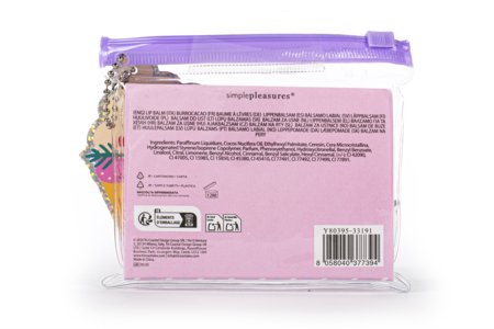 SIMPLE PLEASURES lūpu balzamu komplekts Cupcake, 6 gab., Y80395-33191 