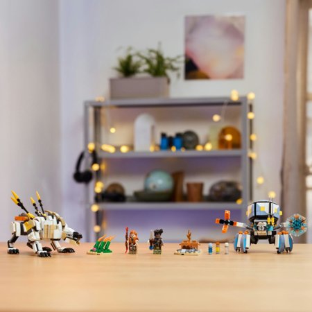 77037 LEGO® Horizon Aloy un Varl pret Shell-Walker un Sawtooth 
