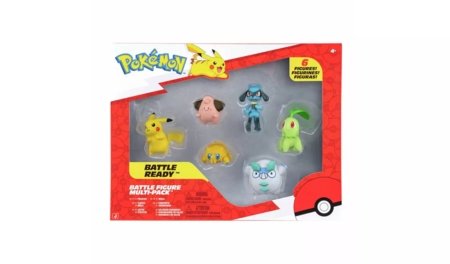 POKEMON darbības figūriņu komplekts, 6 gab., PKW4099 