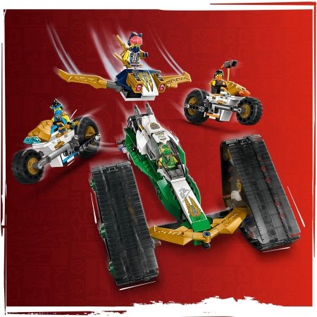 71820 LEGO® NINJAGO® Ninzju komandas apvienotais transportlīdzeklis 